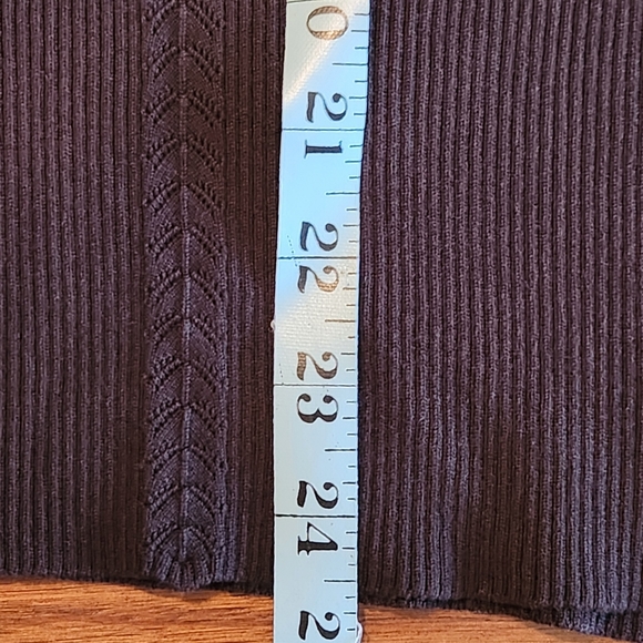 Alfani Silk blend faux layered blouse Size 2X Colors browns and tan - Picture 8 of 11